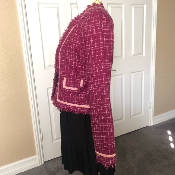 RAMPAGE BLAZER JACKET SIZE M WINE/PINK - Picture 2 of 15